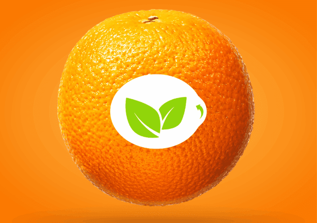 Una fórmula compleja: la etiqueta para frutas compostable en casa